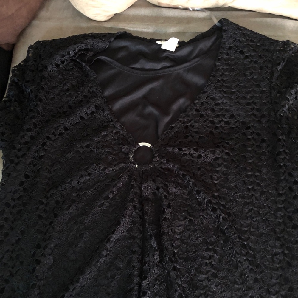 Brittany Black Blouse